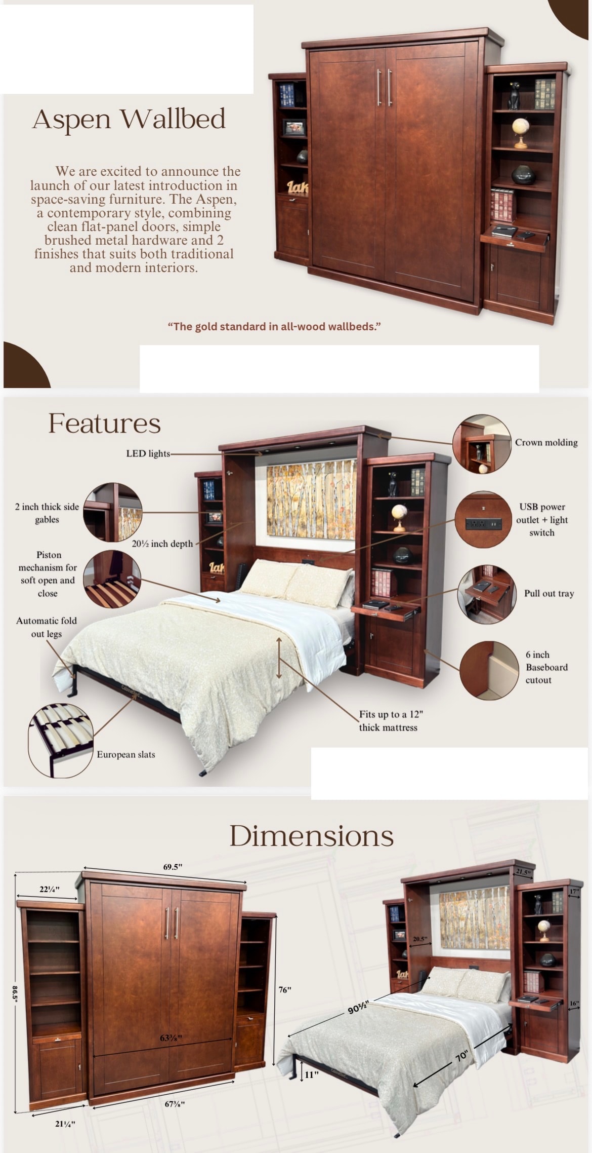 Murphy wall bed installation